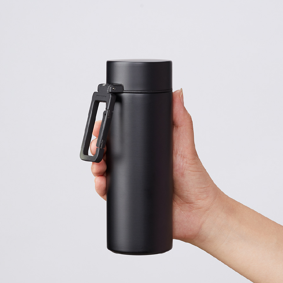 MOTTERUカラビナハンドルサーモステンレスボトル　250ml