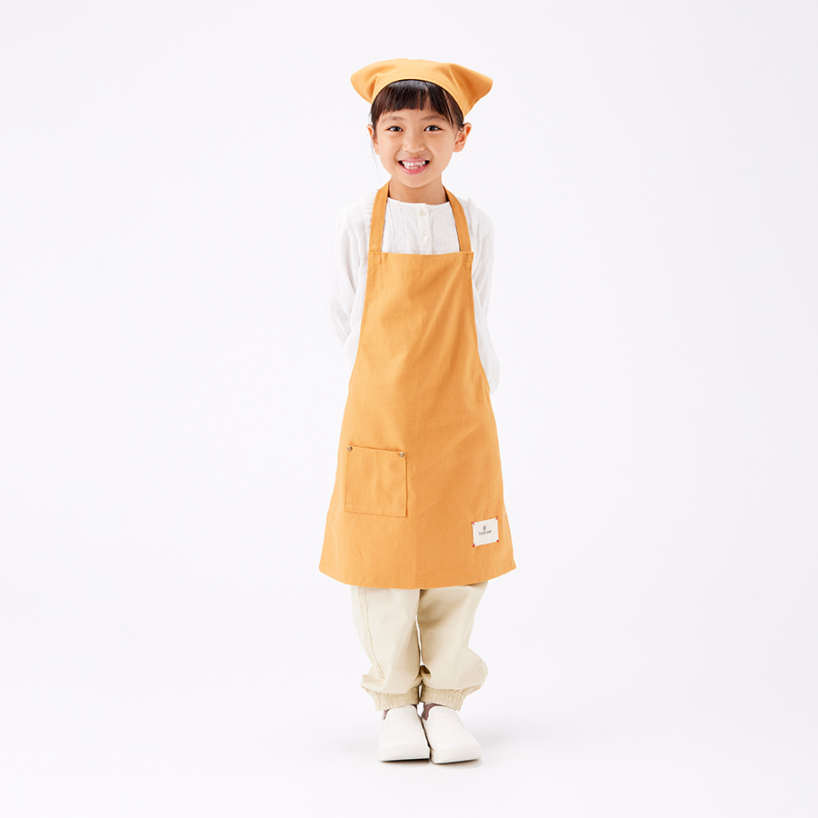 F.O.B COOPオーガニックコットンワークエプロン　キッズ
