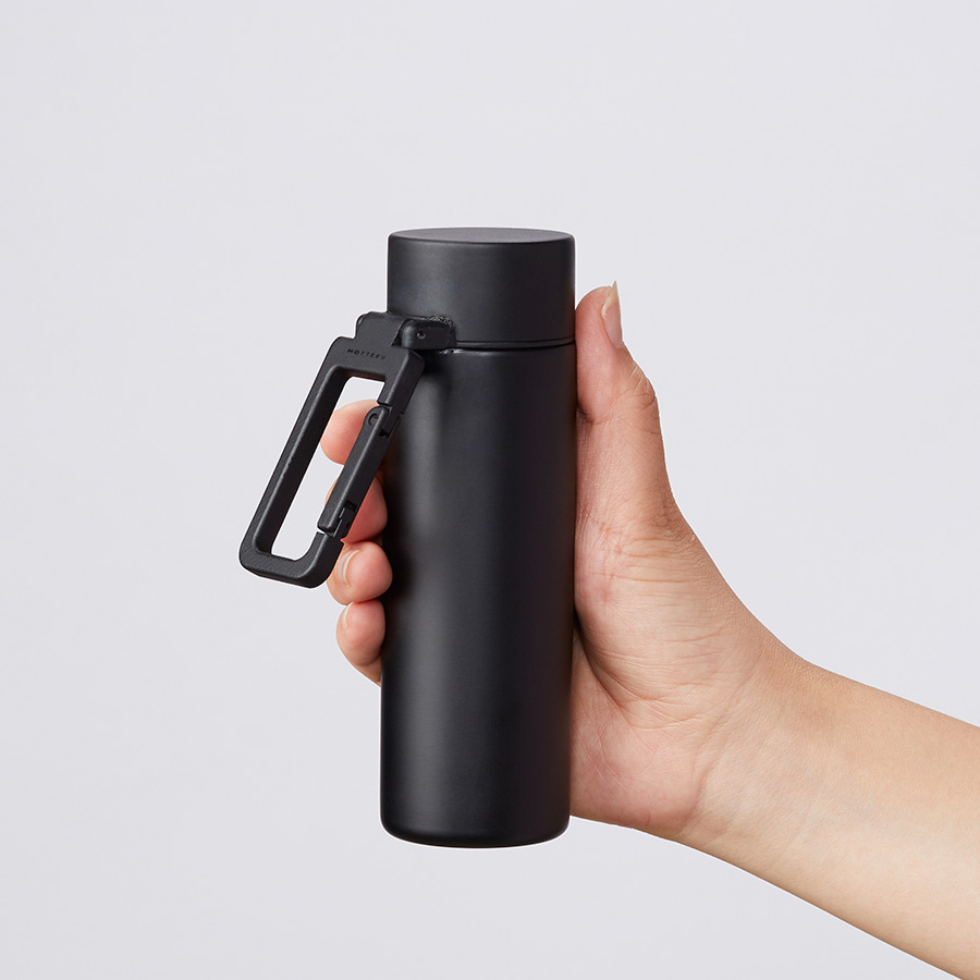 MOTTERUカラビナハンドルサーモボトル130ml　ver.2