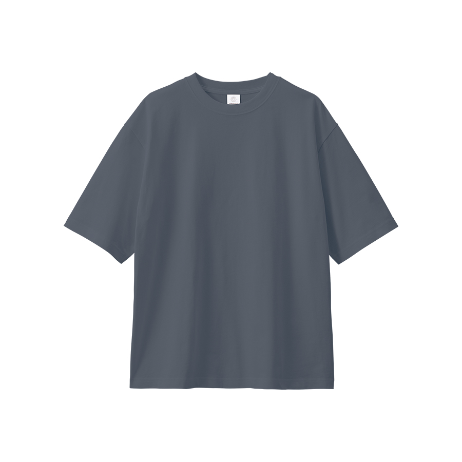 カスタムデザインオーガニックコットンTシャツ　7.4オンス　オーバーサイズ