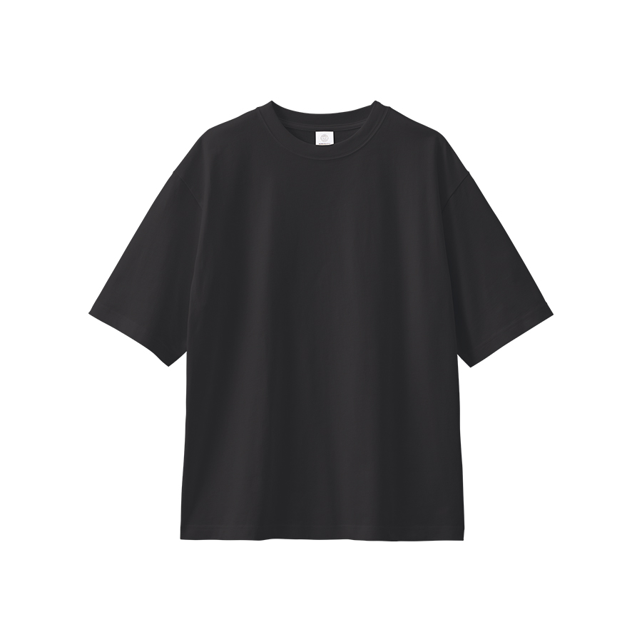 カスタムデザインオーガニックコットンTシャツ　7.4オンス　オーバーサイズ