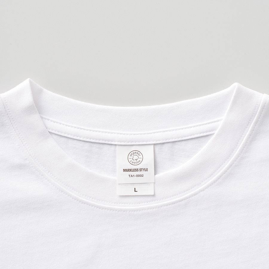 カスタムデザインオーガニックコットンTシャツ　7.4オンス　オーバーサイズ