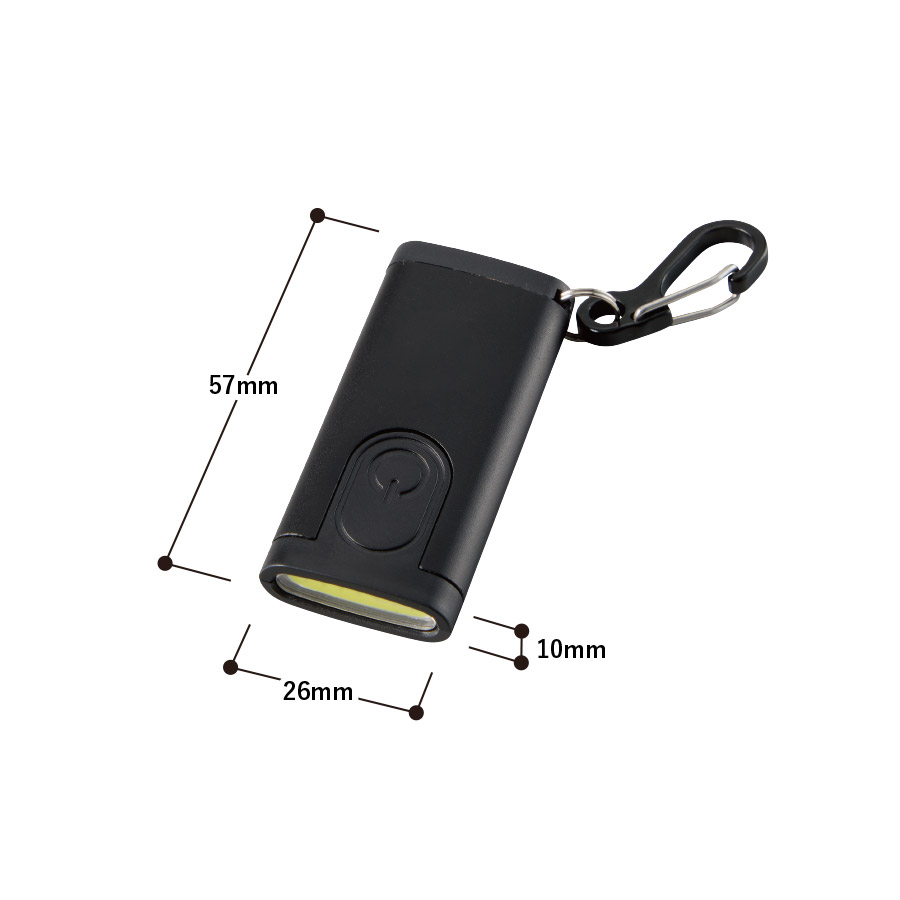 COBカラビナ付コンパクトライト