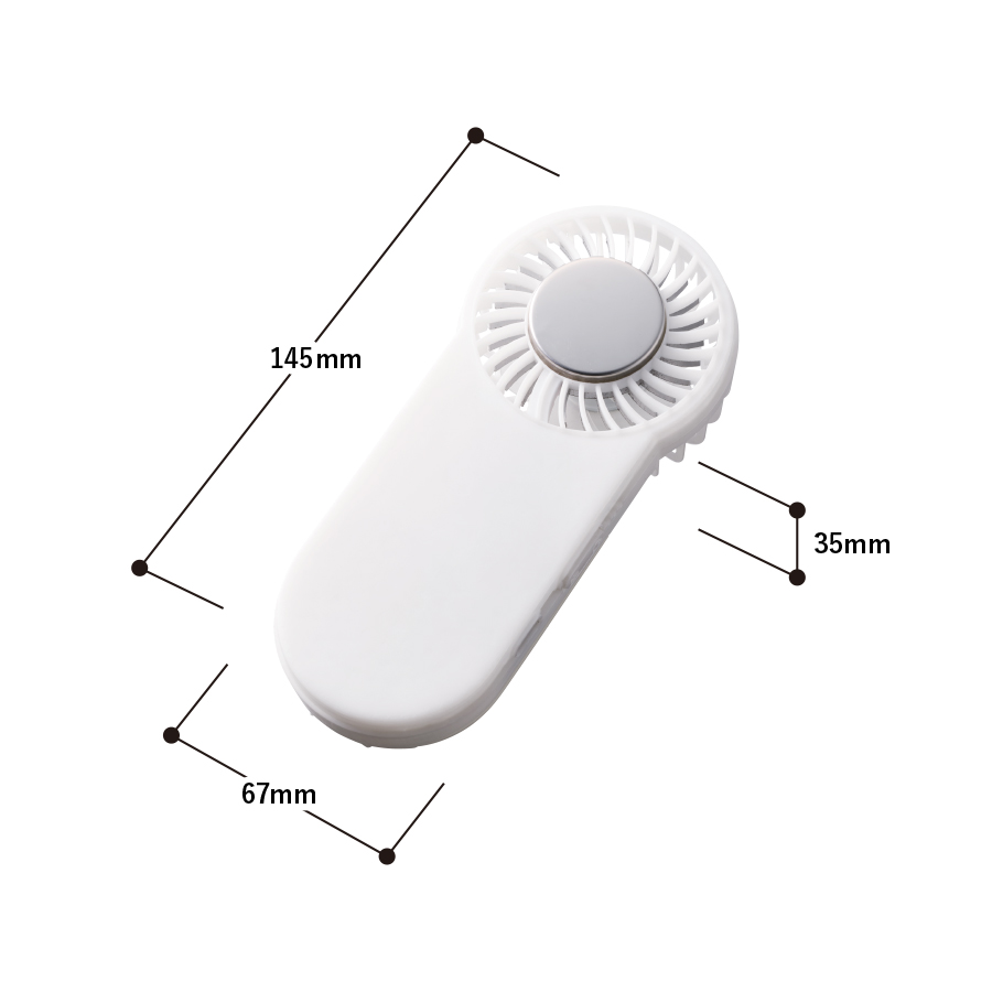 全面印刷できる冷却プレートUSBハンディファン
