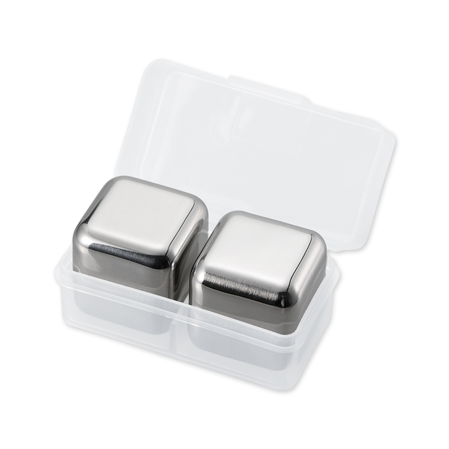 ステンレスアイスキューブ シルバー