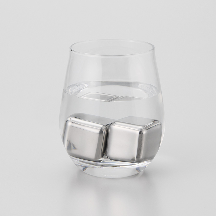 ステンレスアイスキューブ シルバー