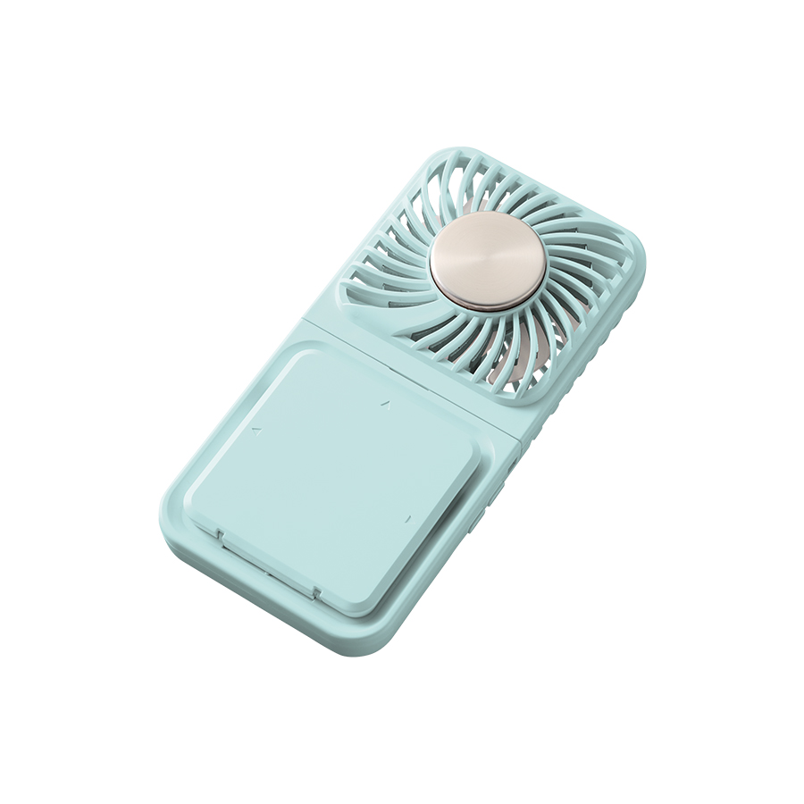 スマホスタンド付冷却プレートUSBファン