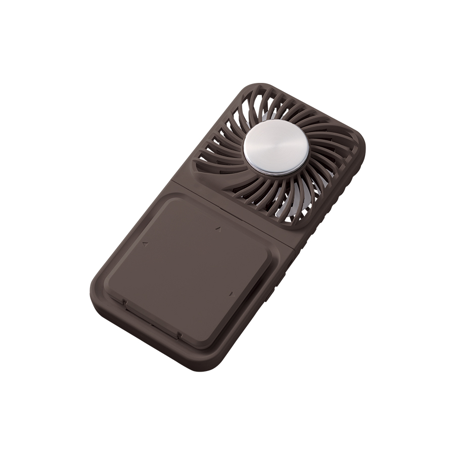 スマホスタンド付冷却プレートUSBファン