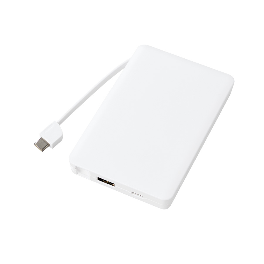 PD急速充電コードインモバイルチャージャー10000（全面印刷対応）