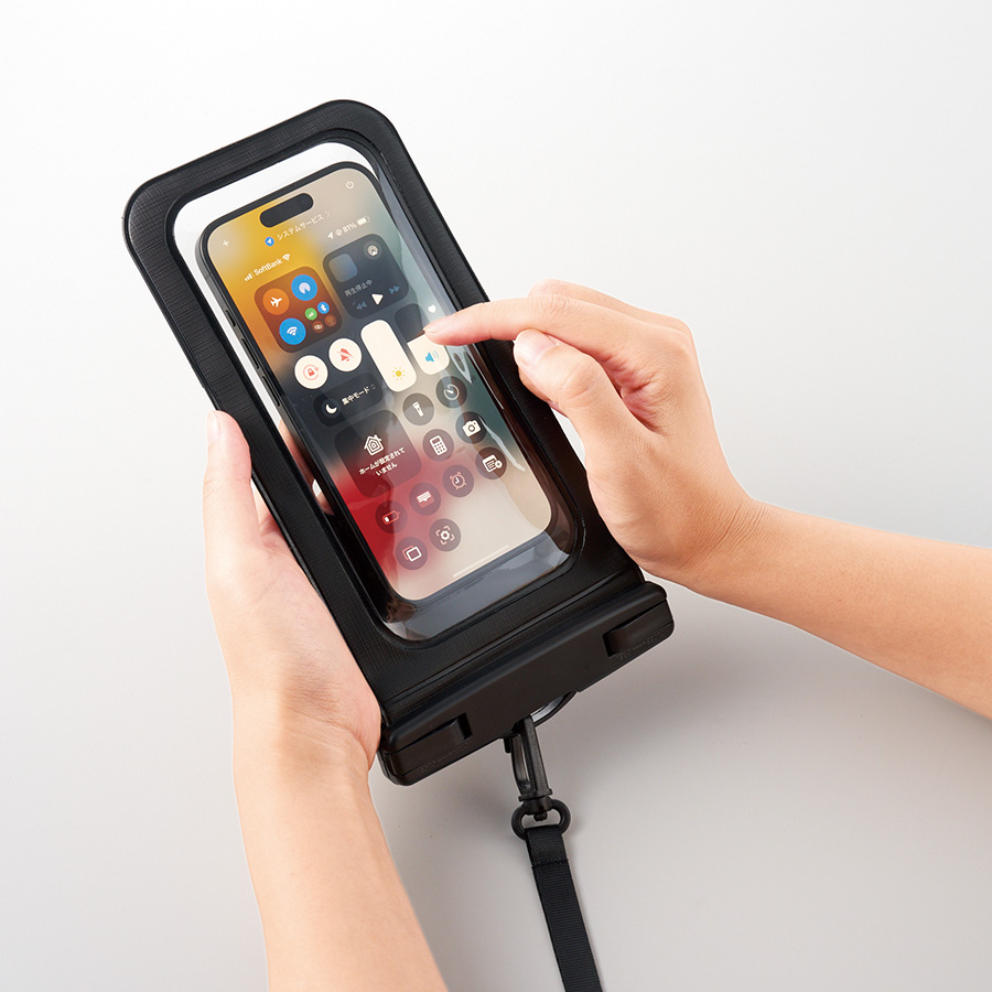 モバイルウォータープルーフポーチ　6.7インチ　ver.2