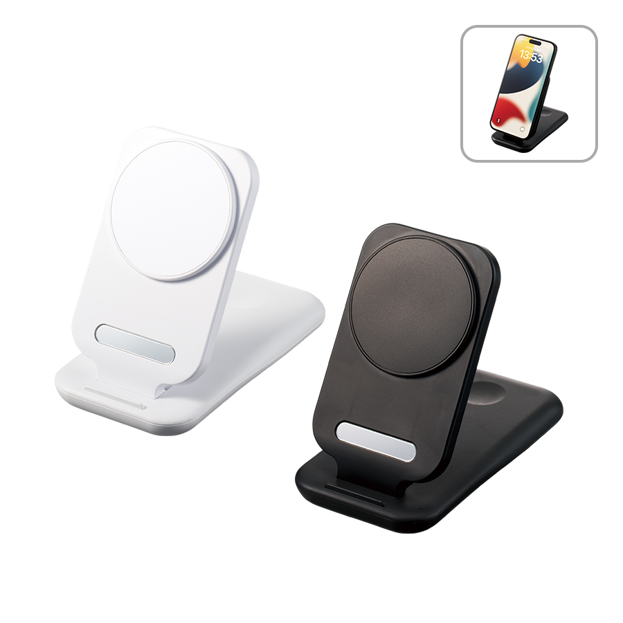 TE-0046 3in1スタンドワイヤレス充電器