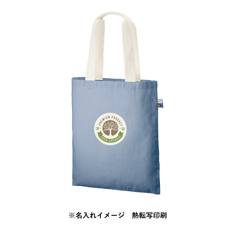 フェアトレードコットンフラットトート