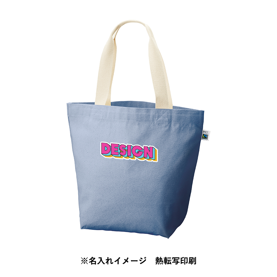 フェアトレードコットンキャンバストート（L） 内ポケット