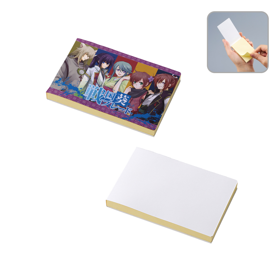 TF-0113-333 【プリント必須商品】カスタムデザイン付箋　ワイド