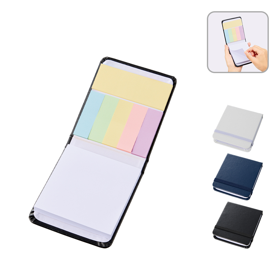 TF-0170 合皮カバー付箋セット（S）