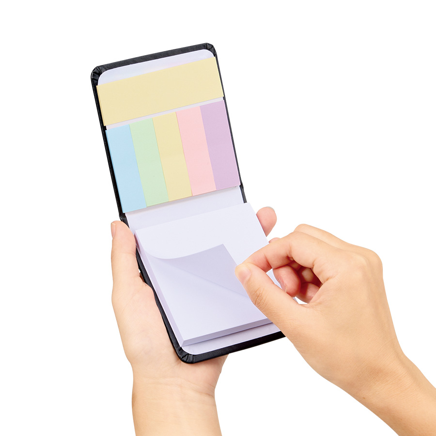 合皮カバー付箋セット（S）