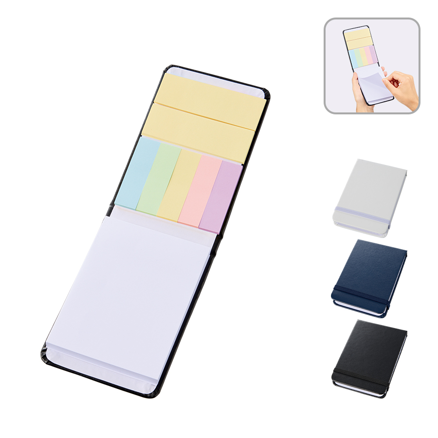 TF-0171 合皮カバー付箋セット（M）