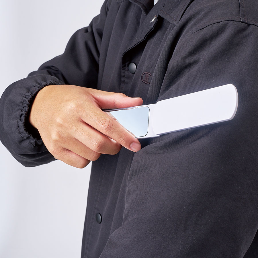 折りたたみ洋服クリーナー（ミラー付）