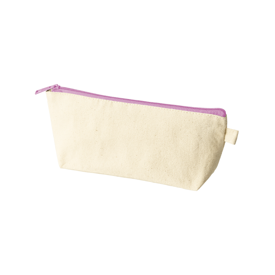 カラーファスナーキャンバスロングポーチ