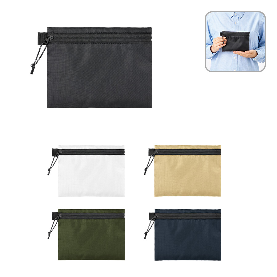 TP-0059 リップストップフラットポーチ（S）