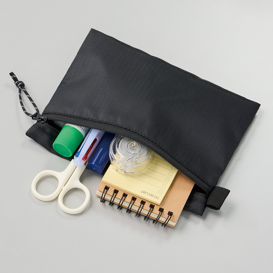 リップストップフラットポーチ(S)