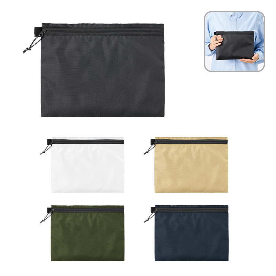 TP-0060 リップストップフラットポーチ（M）