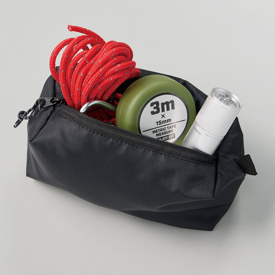 リップストップスクエアポーチ(M)