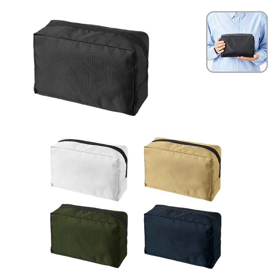 TP-0062 リップストップスクエアポーチ（L）