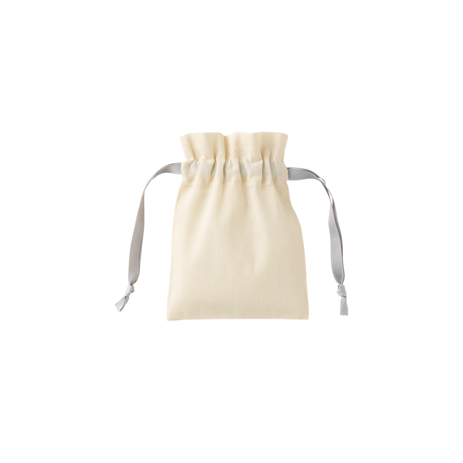 コットンカラーリボン巾着(SS)