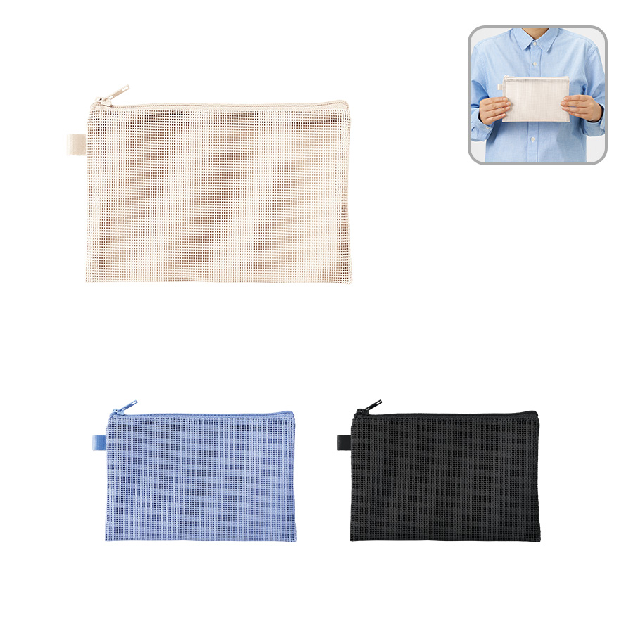 TP-0071 ハードメッシュフラットポーチ（S）