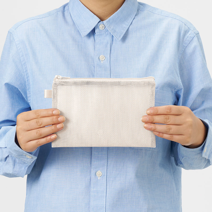 ハードメッシュフラットポーチ（S）