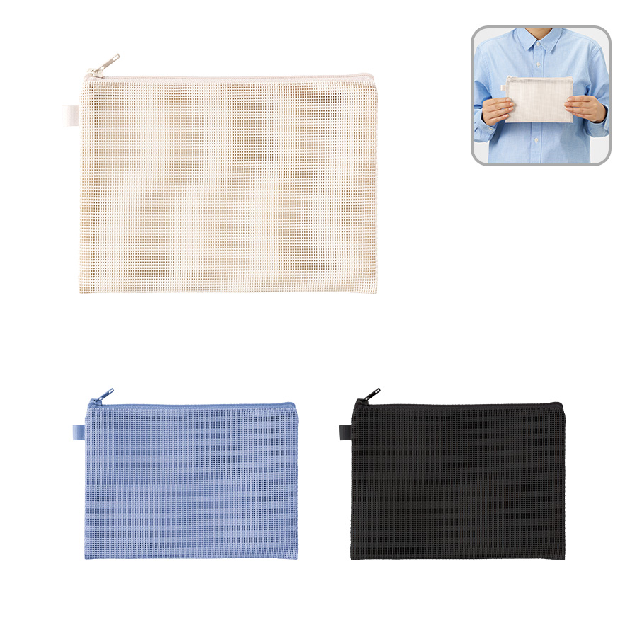 TP-0072 ハードメッシュフラットポーチ（M）