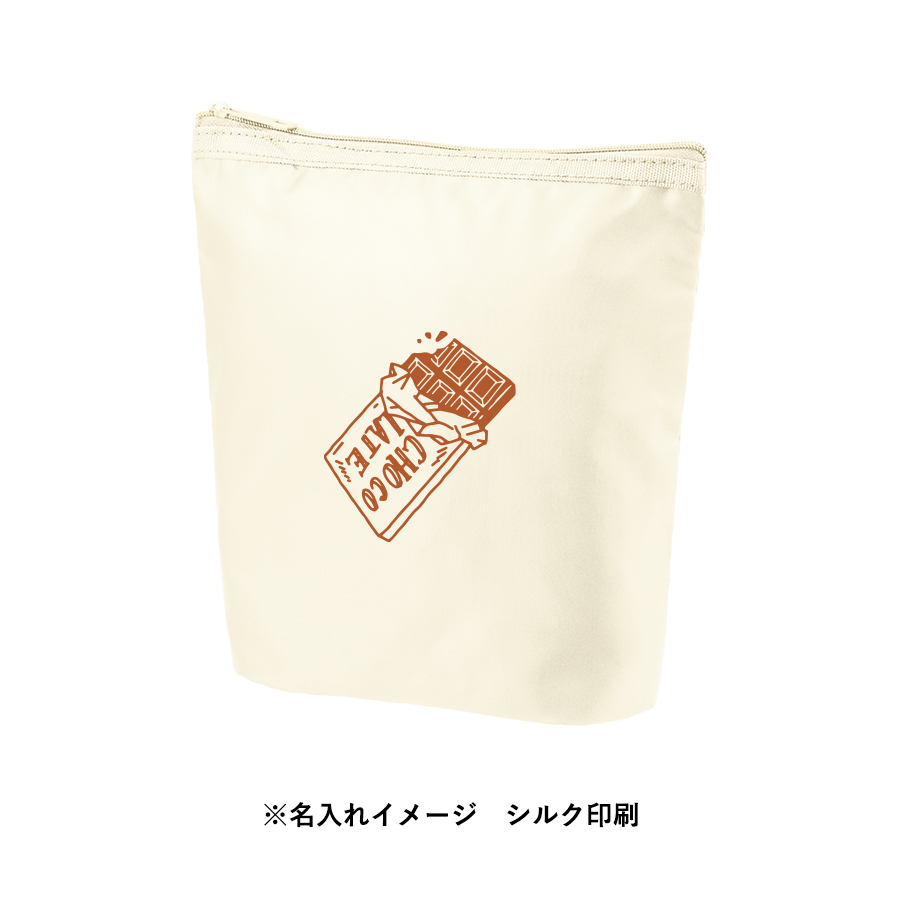 ライトクーラーガゼットマチ付ポーチ