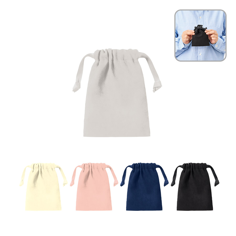 TP-0077 スウェード風巾着（S）