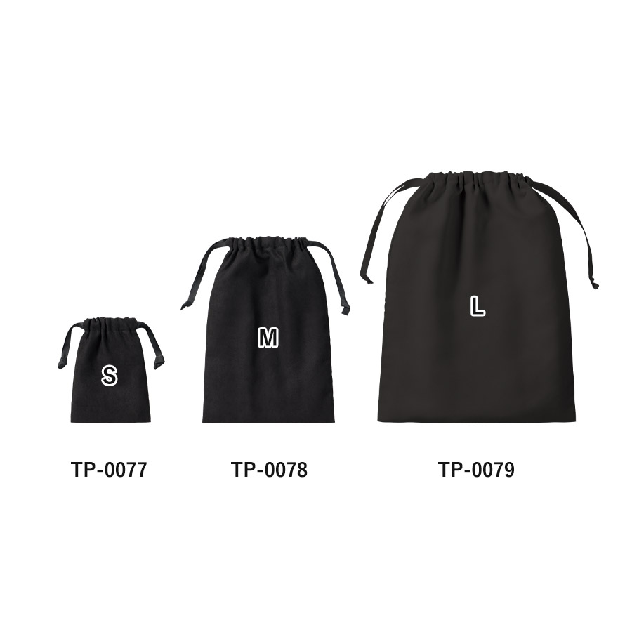 スウェード風巾着(S)