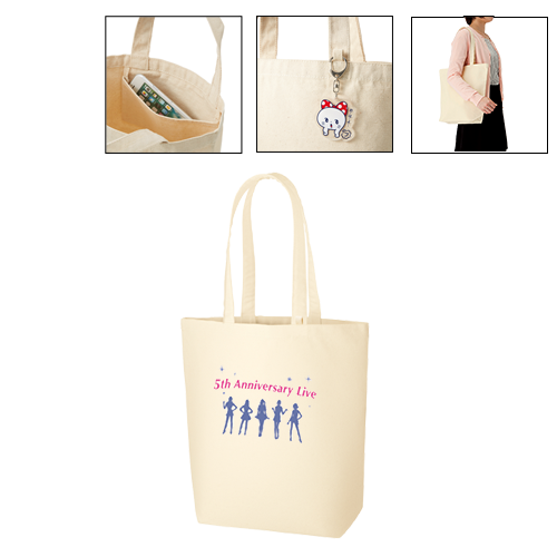 TR-0981-008 キャンバストート（M）インナーポケット付　ナチュラル
