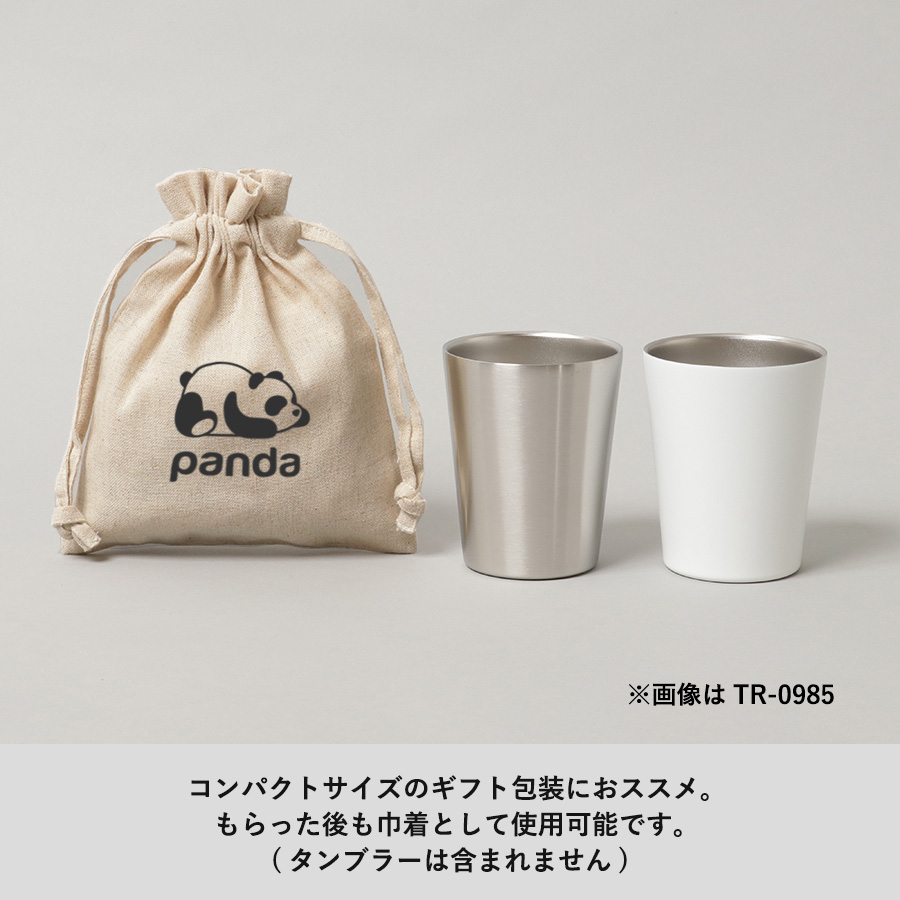 コットンリネン巾着（M）