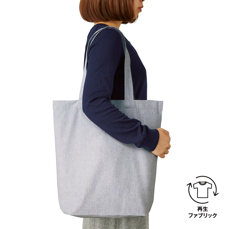 TR-1226 シャンブリックマチ付トート（L）
