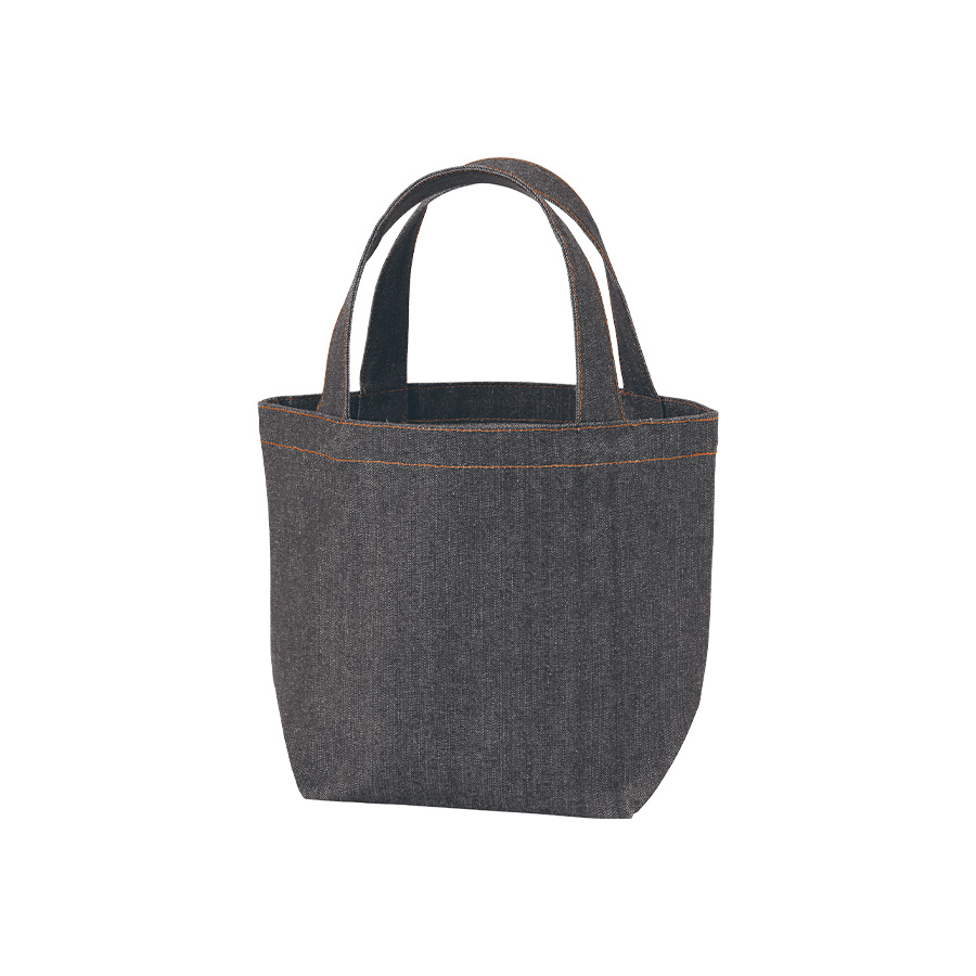 【シルク印刷必須商品】デニムライクトート(S)