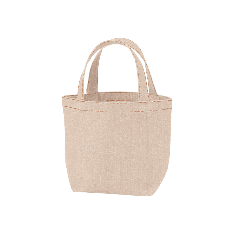【シルク印刷必須商品】デニムライクトート(S)
