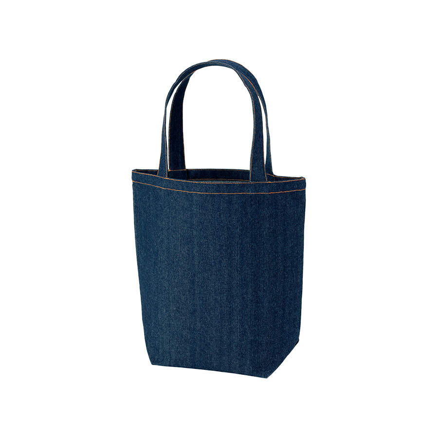 【シルク印刷必須商品】デニムライクトート(M)