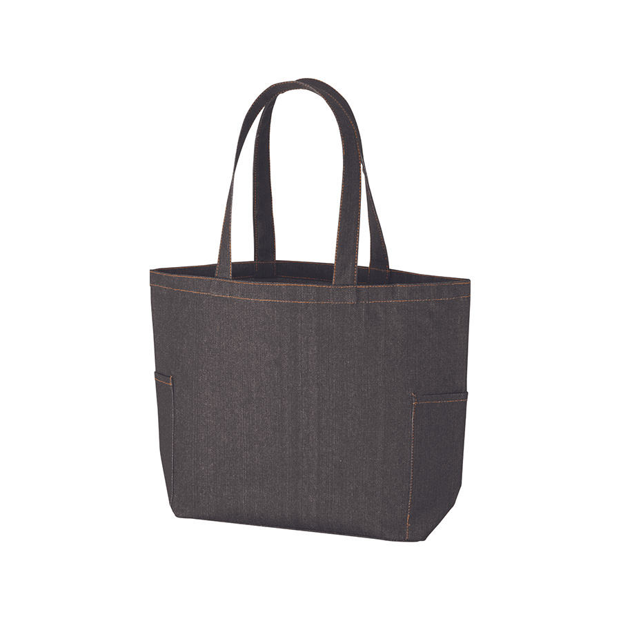 【シルク印刷必須商品】デニムライクマルチトート（M）