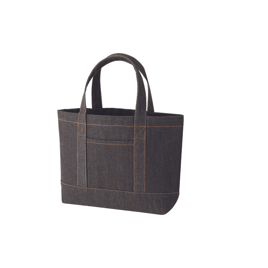 【シルク印刷必須商品】デニムライクライントート（Ｓ）