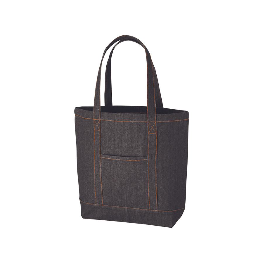 【シルク印刷必須商品】デニムライクライントート（M）