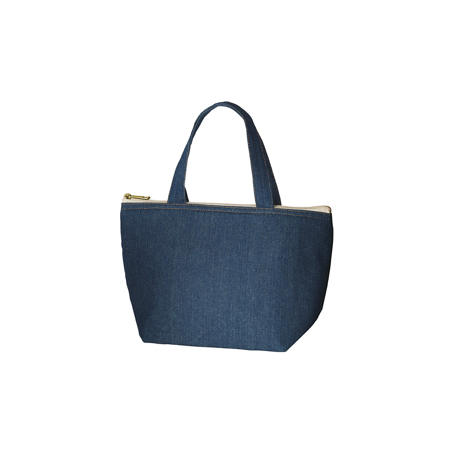 【シルク印刷必須商品】デニムライク保冷トート(S)