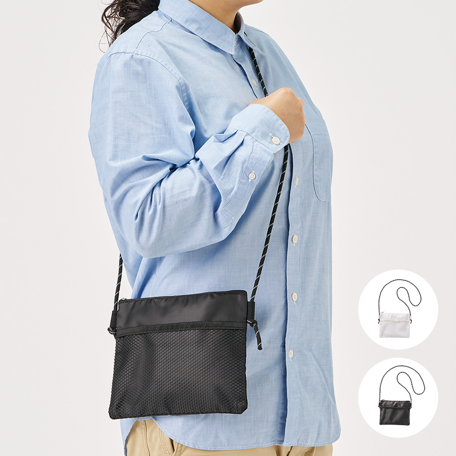 TR-1397 メッシュポケットサコッシュ