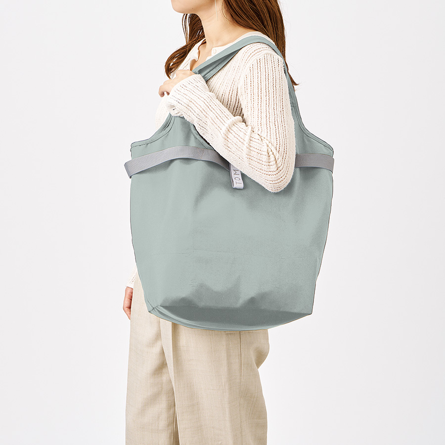 クルリト　セルフレジで使いやすいコンパクトクーラーマルシェバッグ