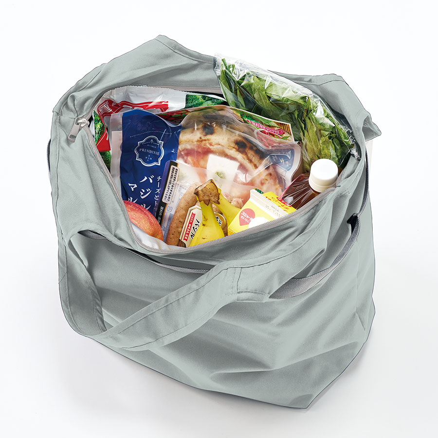 クルリト　セルフレジで使いやすいコンパクトクーラーマルシェバッグ