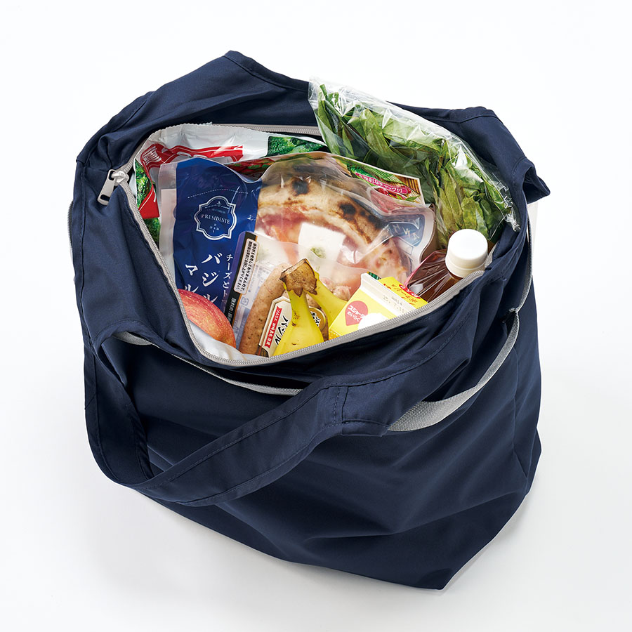 クルリト　セルフレジで使いやすいコンパクトクーラーマルシェバッグ