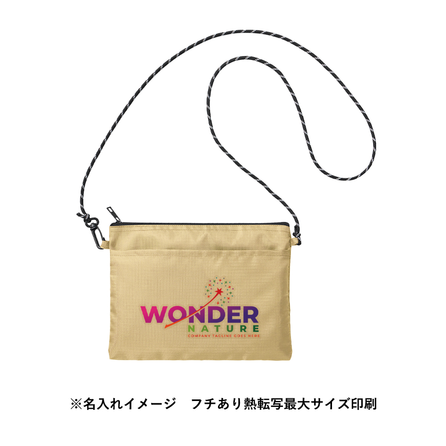 リップストップポケットサコッシュ